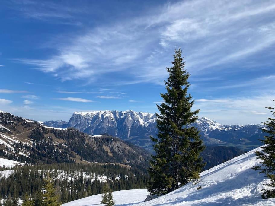 Mountain View Apartment Maria Alm am Steinernen Meer Kültér fotó
